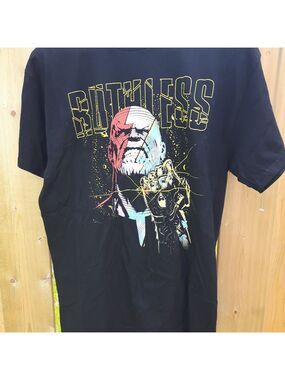 Avengers End Game MARVEL Shirt RUTHLESS Mediun